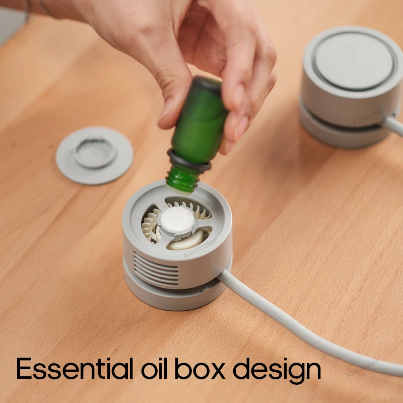 New Portable Neck Fan, Foldable Mini USB Fan, Rechargeable 1600mah Cooling Wind Fans, Personal Silent Neckfan For Sports